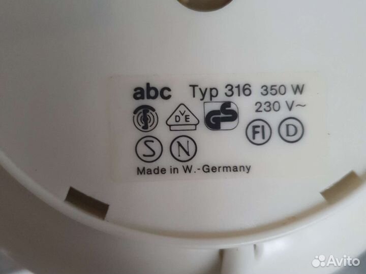 Яйцеварка электрическая abc (Германия)