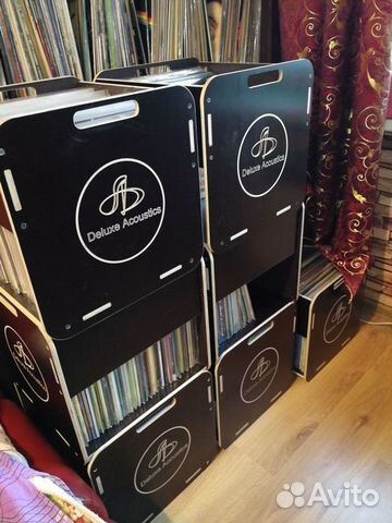 Ящики для виниловых пластинок