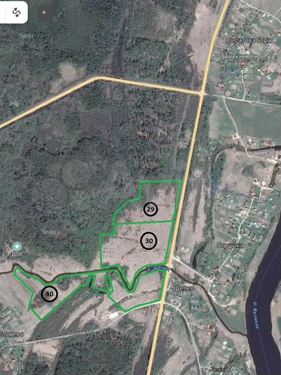 Участок 26,64 га (СНТ, ДНП)