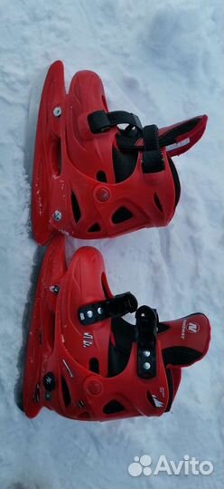 Коньки детские раздвижные