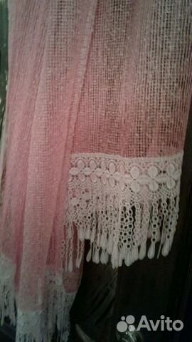 Тюль готовая в спальню и кухню