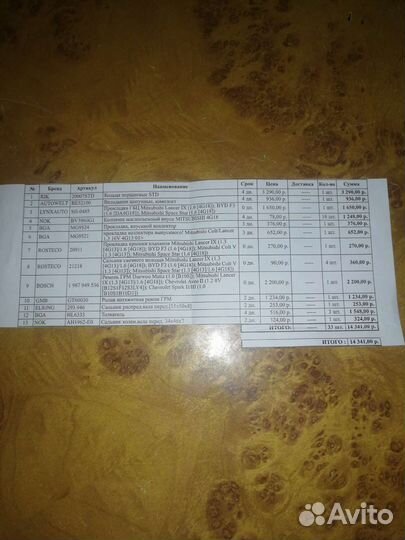 Запчасти для двс 4G18