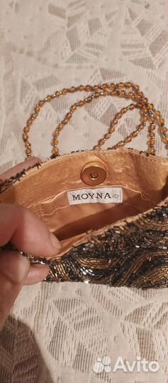 Винтажная сумочка клатч Moyna