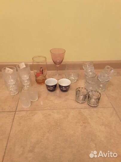 Рюмки СССР разные