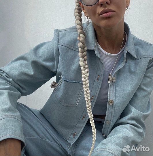 Джинсовый костюм