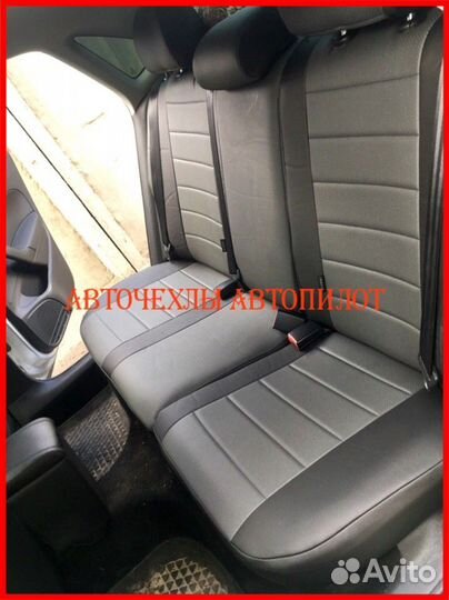 Чехлы Автопилот Volkswagen Polo 1 из экокожи