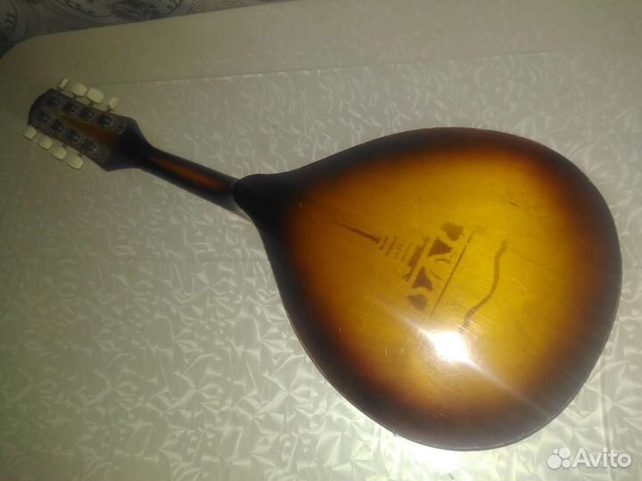 Ленинградская мандолина с чехлом СССР