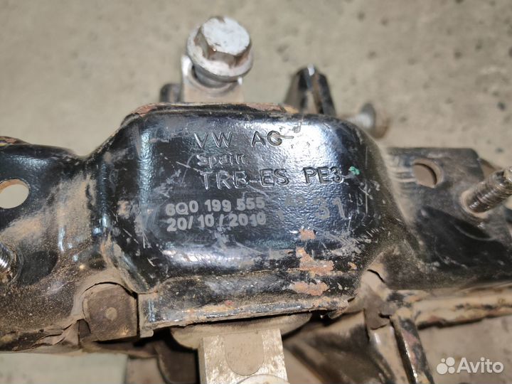 Подушка МКПП Volkswagen Polo 2013, седан, левая