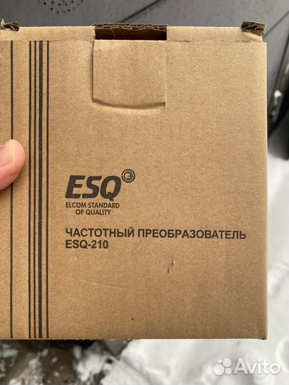 Преобразователь частоты ESQ 210-4T-1.5K трехфазный