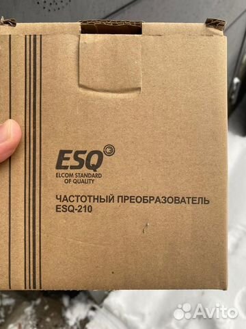 Преобразователь частоты ESQ 210-4T-1.5K трехфазный