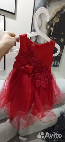 Платье для девочки 80