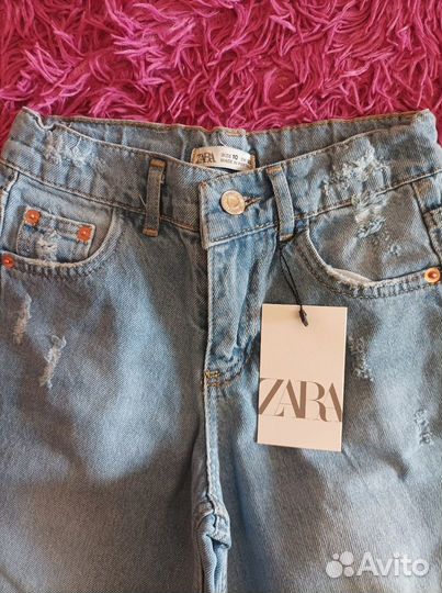 Джинсы zara новые