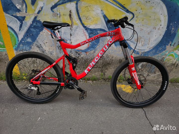 Велосипед горный двухподвес