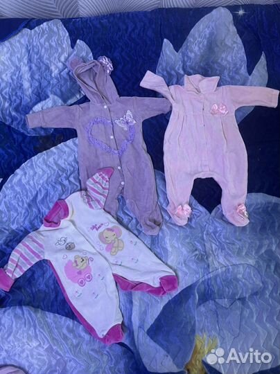 Комбинезон велюровый