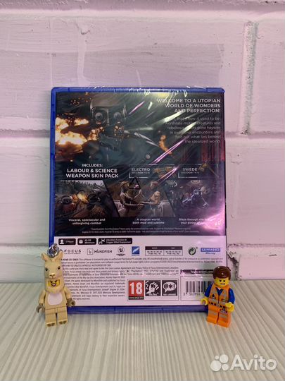 Atomic Heart PS5 новый диск