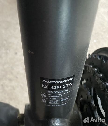 Горный велосипед Merida big seven 15