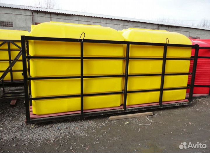 Ёмкости пластиковые в кассетах транспортировочные