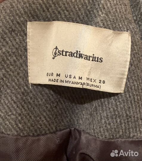 Пальто женское stradivarius