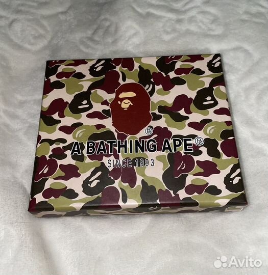 Кошелёк Bape голубой