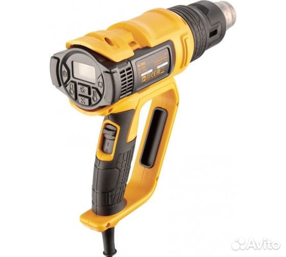 Фен технический HG-2000E, 2000 Вт, 2 режима, LCD D