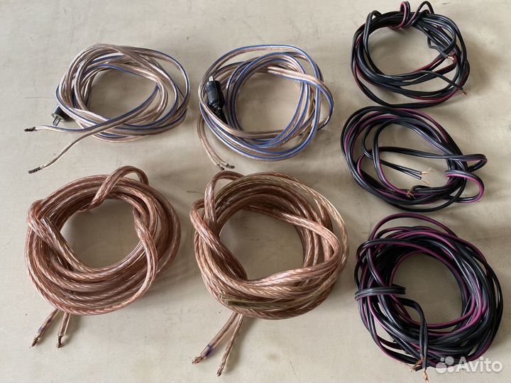 Акустический провод 5 видов и межблочный