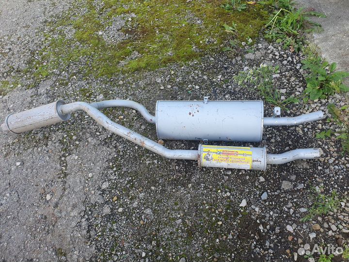 Глушитель и резонатор