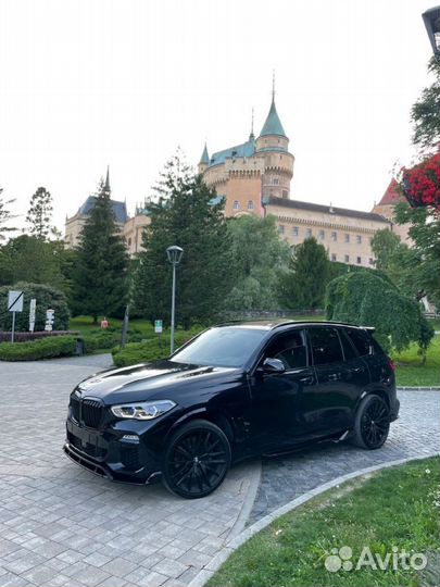 Обвес BMW X5 G05 M Performance Черный Глянец