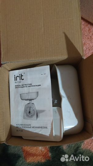 Весы кухонные механические новые