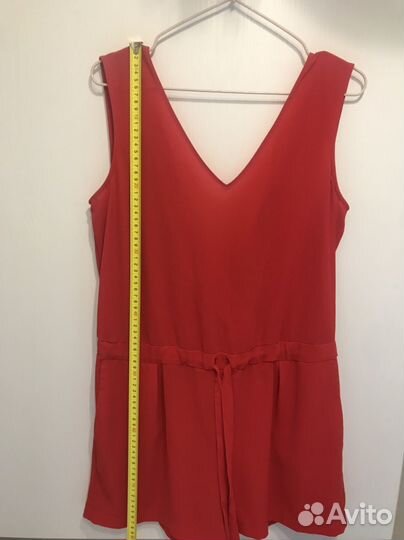 Комбинезон женский красный zara s