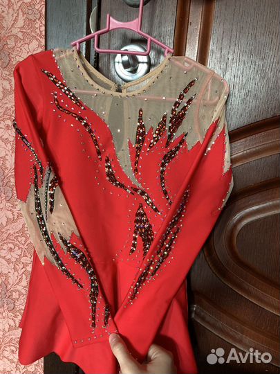 Купальник для художественной гимнастики 5-6 лет