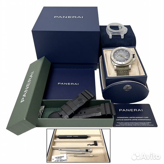 Panerai Submersible GMT Navy seals PAM01323 Y SS