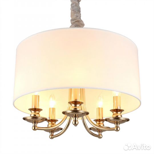 Люстра подвесная в спальню классика