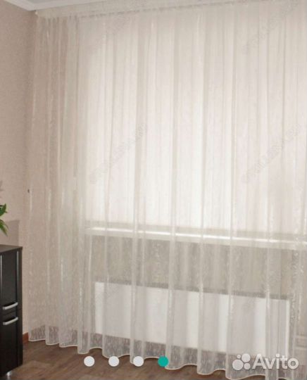 Тюль органза дождик