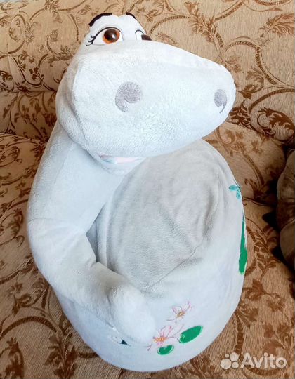 Кресло Игрушка бегемот