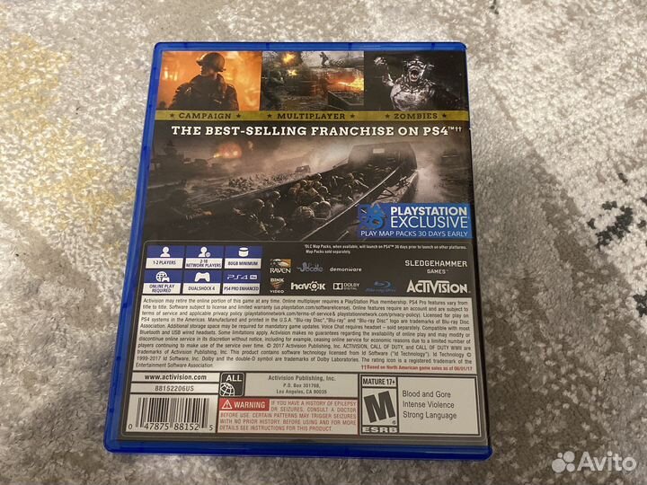 Call of duty ww2 ps4