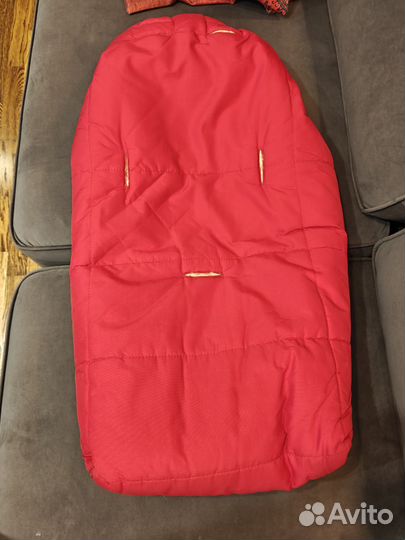 Конверт из натуральной овчины для новорожденного