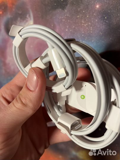 Оригинальный кабель для iPhone (type-c-lightning)