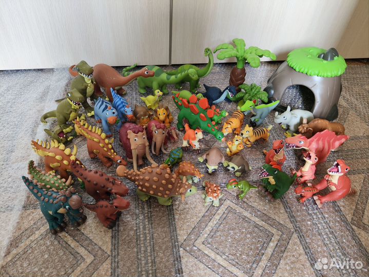 Деагостини Динозавры 47 фигурок+журналы