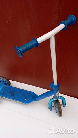 Самокат детский трехколесный б/у