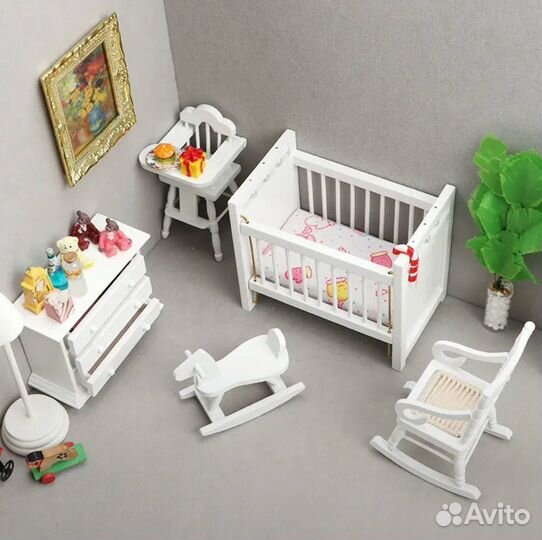 Детская деревянная мебель для кукол
