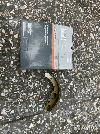 Тормозные колодки на priora