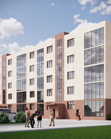 2-к. квартира, 48,8 м², 5/5 эт.