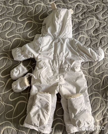 Зимний комбинезон трансформер 68-74