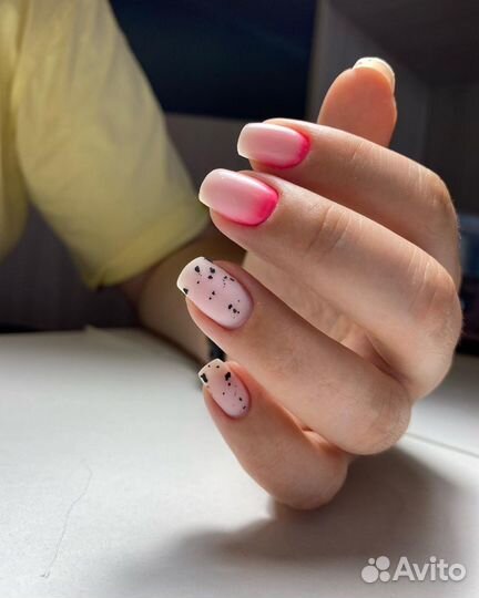 Аппаратный маникюр с покрытием