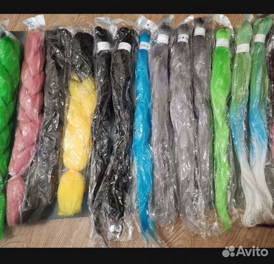 Канекалон в ассортименте