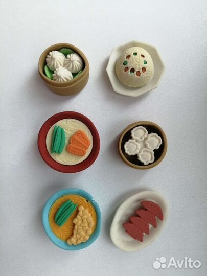 Ластики фигурные, коллекция ластиков