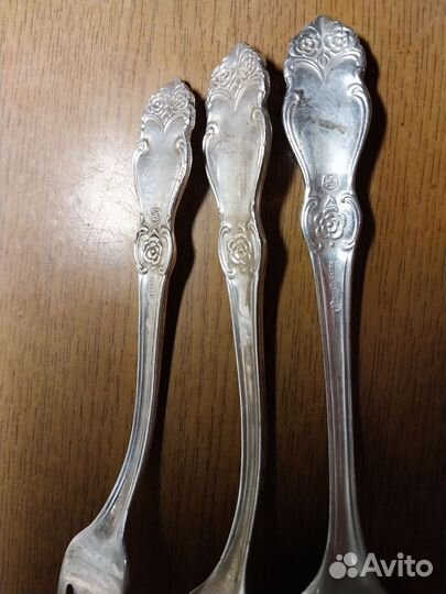 Ложки и вилки СССР мельхиоровые