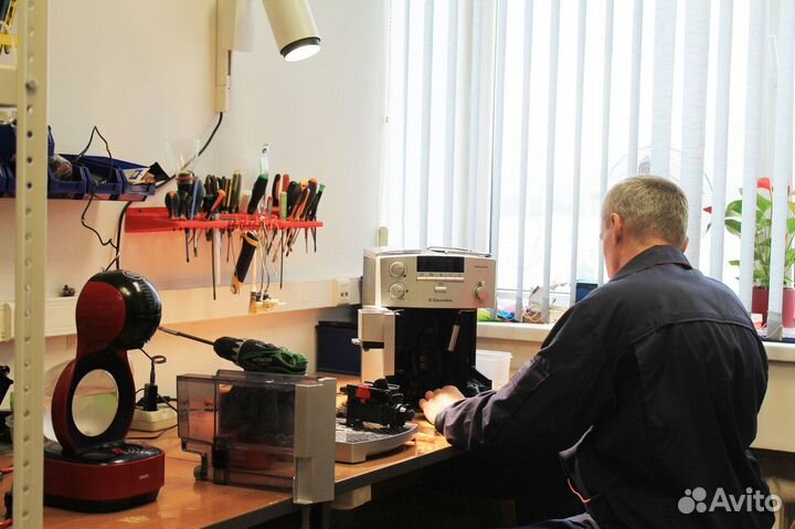 Ремонт кофемашин роботов пылесосов парогенераторов