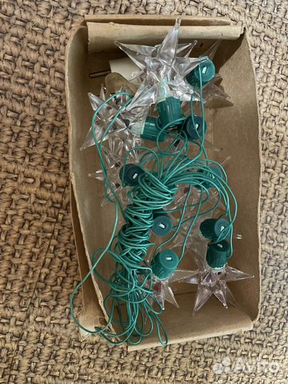 Елочная гирлянда СССР