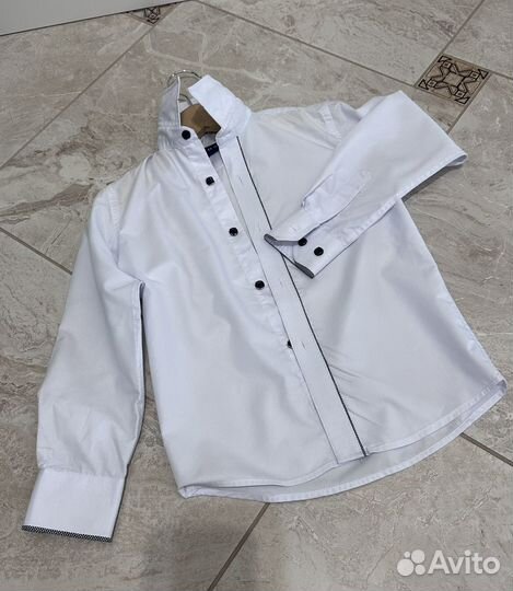 Рубашка белая на мальчика